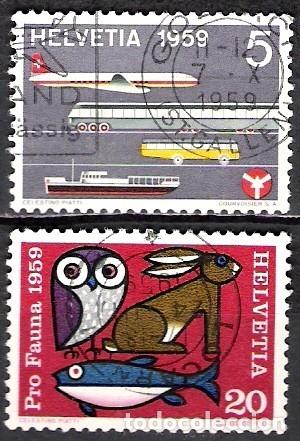 Sellos: SUIZA 1959 - USADO - Foto 1