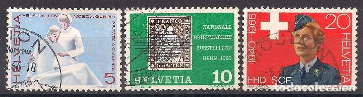 Sellos: SUIZA 1965 - USADO - Foto 1