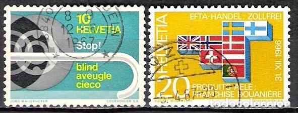 Sellos: SUIZA 1967 - USADO - Foto 1