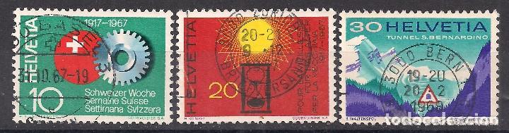 Sellos: SUIZA 1967 - USADO - Foto 1