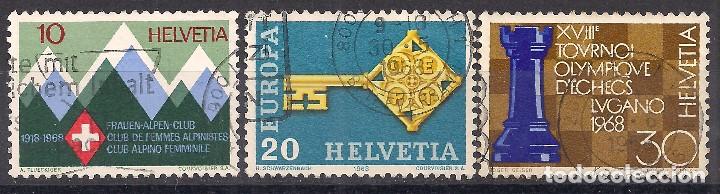 Sellos: SUIZA 1968 - USADO - Foto 1