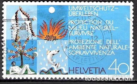 Sellos: SUIZA 1972 - USADO - Foto 1