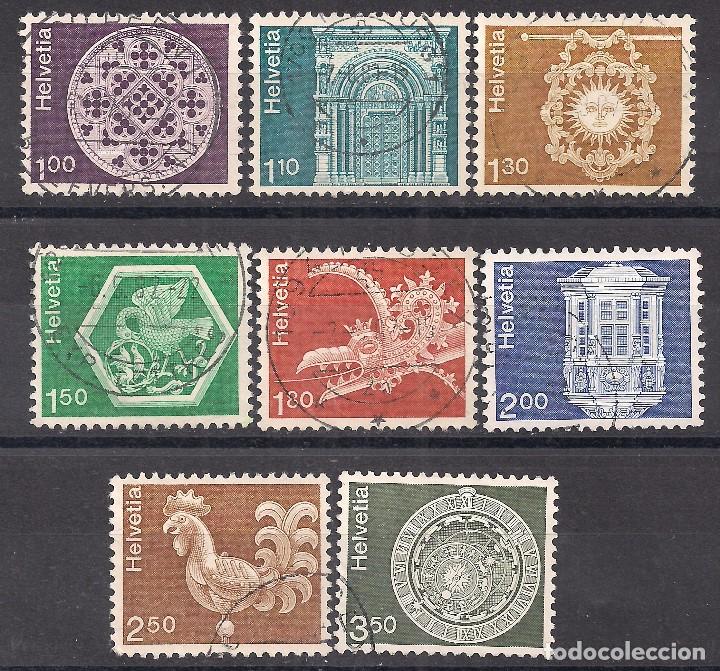 Sellos: SUIZA 1973-1975 - USADO - Foto 1