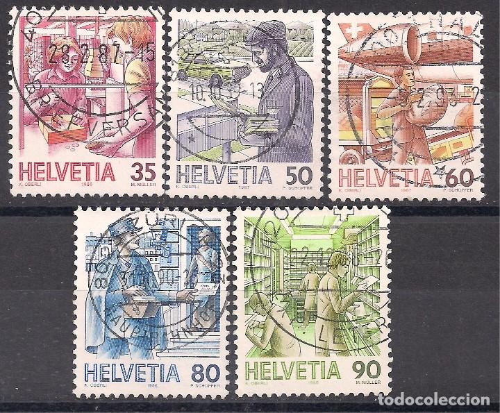 Sellos: SUIZA 1986-1987 - USADO - Foto 1