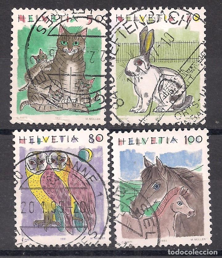 Sellos: SUIZA 1990-1993 - USADO - Foto 1