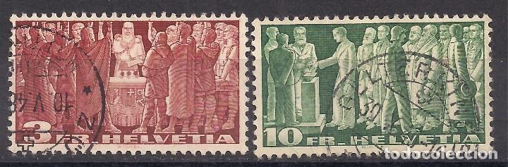 Sellos: SUIZA 1938 - USADO - Foto 1