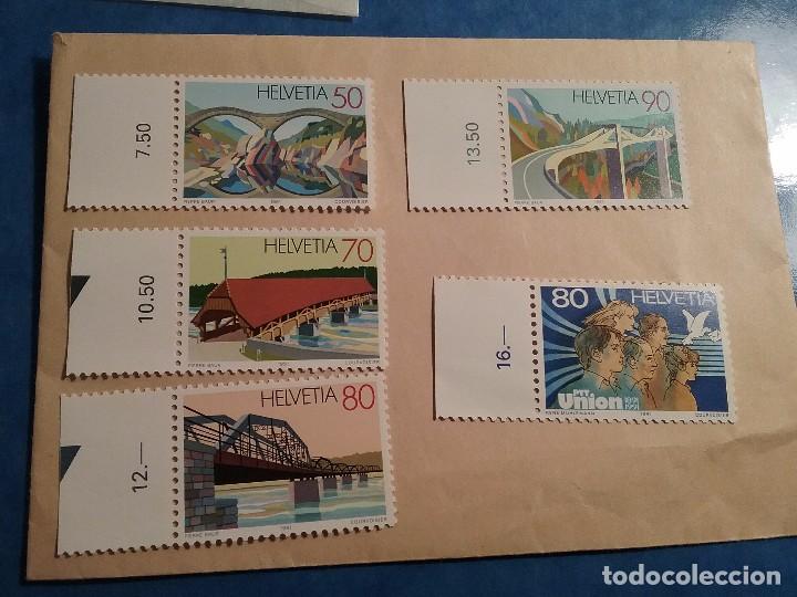 Sellos: Lote 5 sello suiza - Foto 1