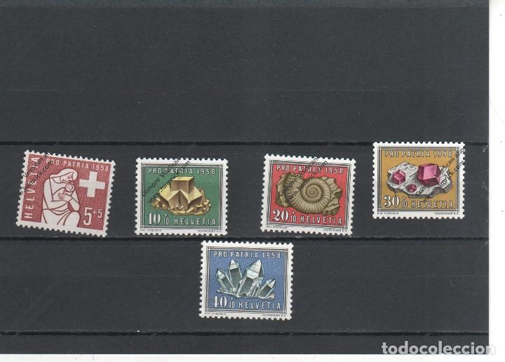 Sellos: SUIZA N&ordm; 606 AL 610 (**) - Foto 1