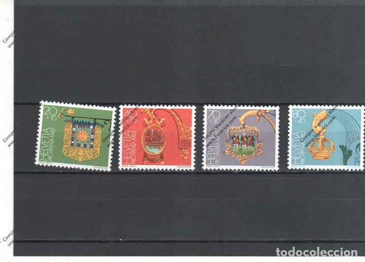 Sellos: SUIZA N&ordm; 1152 AL 1155 (**) - Foto 1