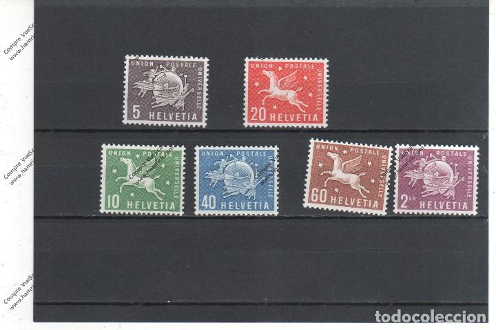 Sellos: SUIZA N&ordm; servicios 381 al 386 (**) - Foto 1