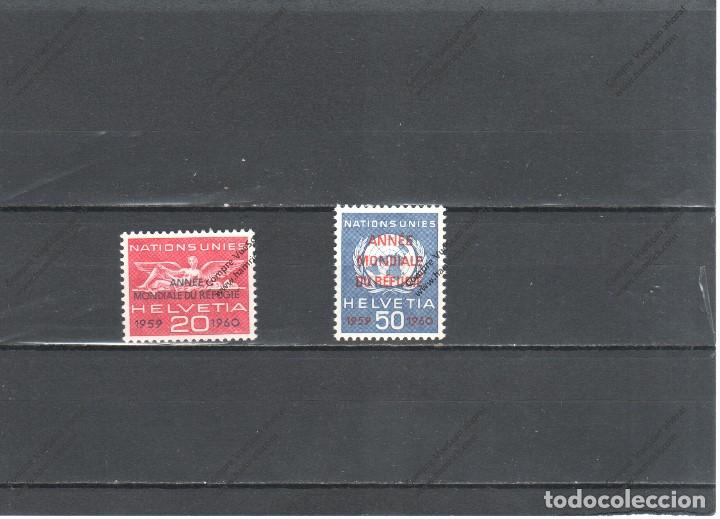 Sellos: suiza n&ordm; 408 al 409 (**) - Foto 1