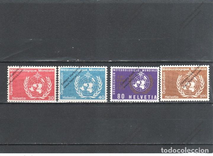 Sellos: SUIZA N&ordm; 437 AL 440 SERVICIO (**) - Foto 1