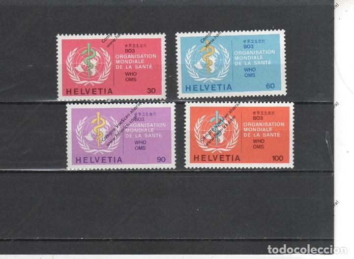 Sellos: SUIZA N&ordm; 446 AL 449 SERVICIO  (**) - Foto 1