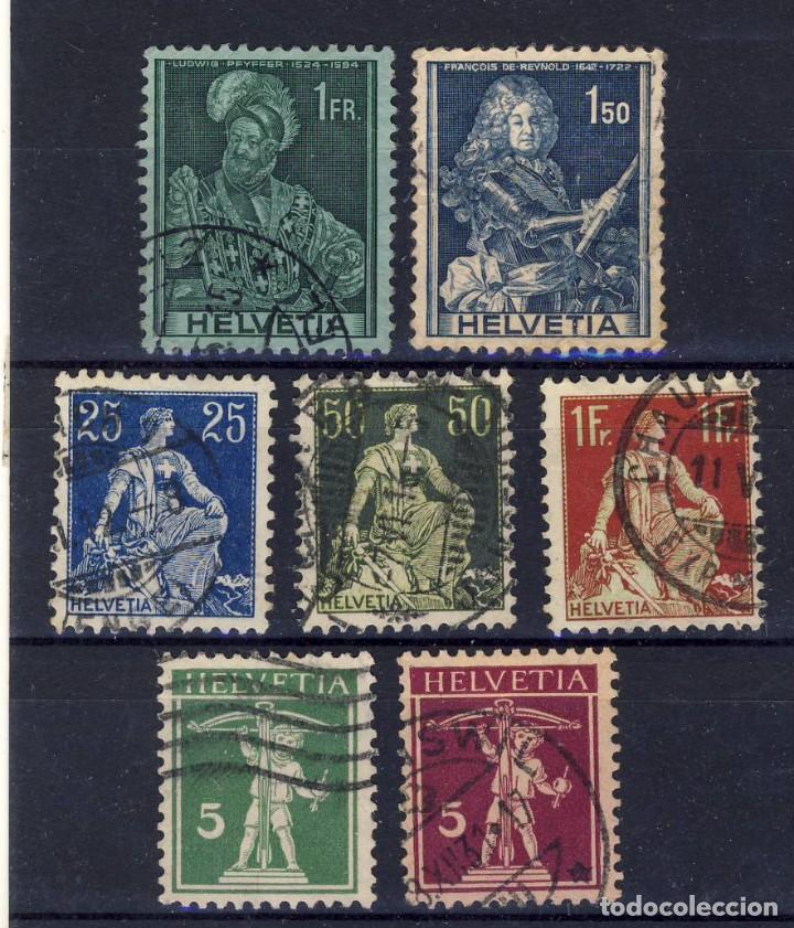 Timbres: SUIZA.-  LOTE 9.--