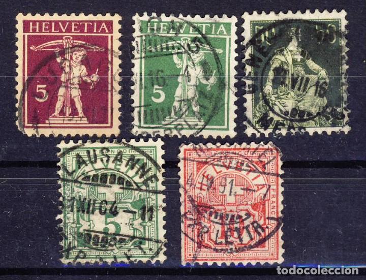 Timbres: SUIZA.- LOTE 12.--