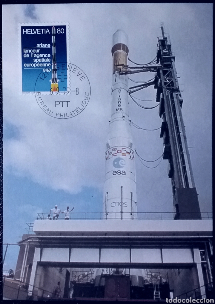 Sellos: Sobre de Primer D&iacute;a y Postal 1979 - Foto 2