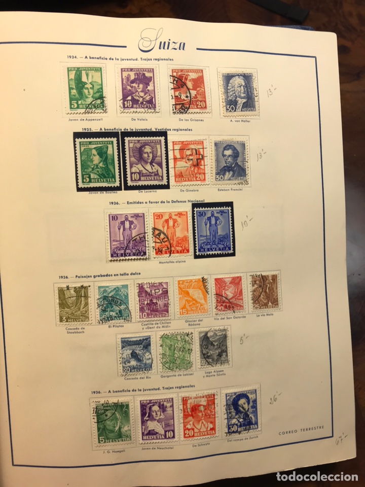 Sellos: COLECCION SELLOS SUIZA - Foto 16