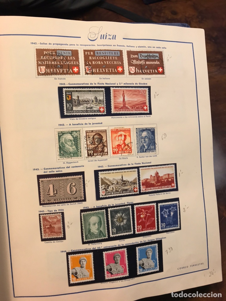 Sellos: COLECCION SELLOS SUIZA - Foto 21