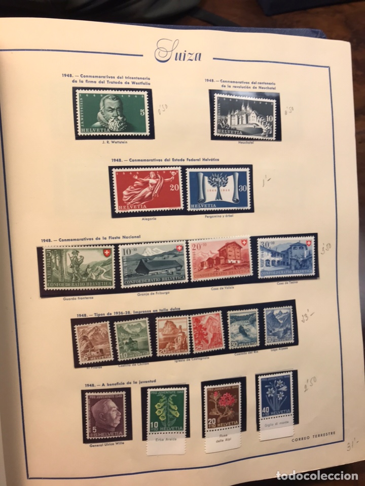 Sellos: COLECCION SELLOS SUIZA - Foto 25