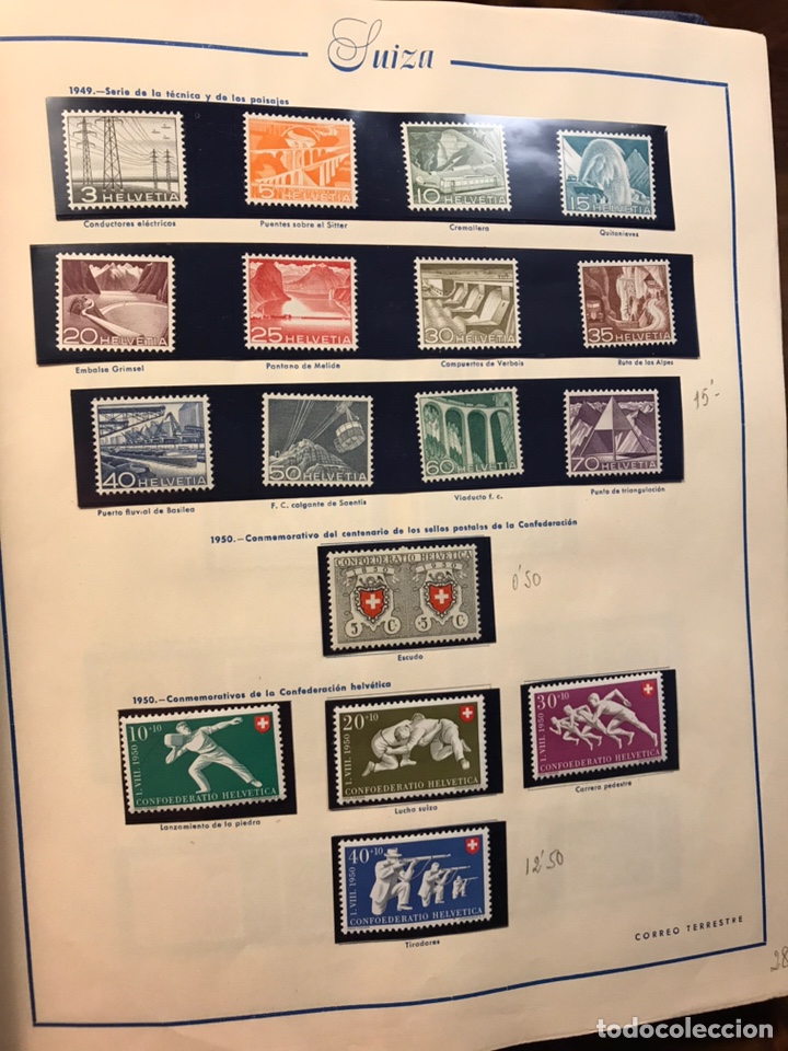 Sellos: COLECCION SELLOS SUIZA - Foto 27