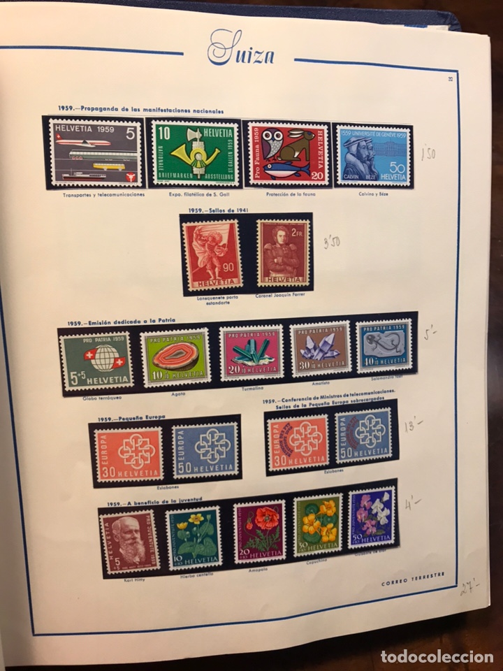 Sellos: COLECCION SELLOS SUIZA - Foto 35