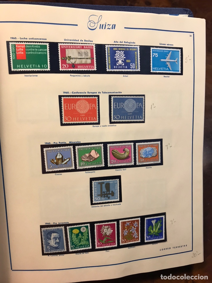 Sellos: COLECCION SELLOS SUIZA - Foto 37