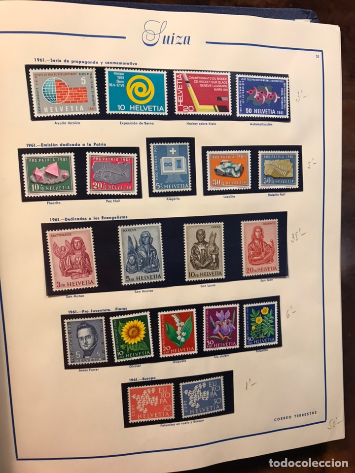 Sellos: COLECCION SELLOS SUIZA - Foto 38