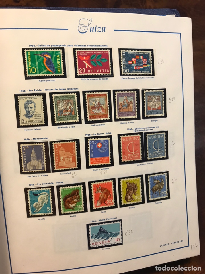 Sellos: COLECCION SELLOS SUIZA - Foto 44