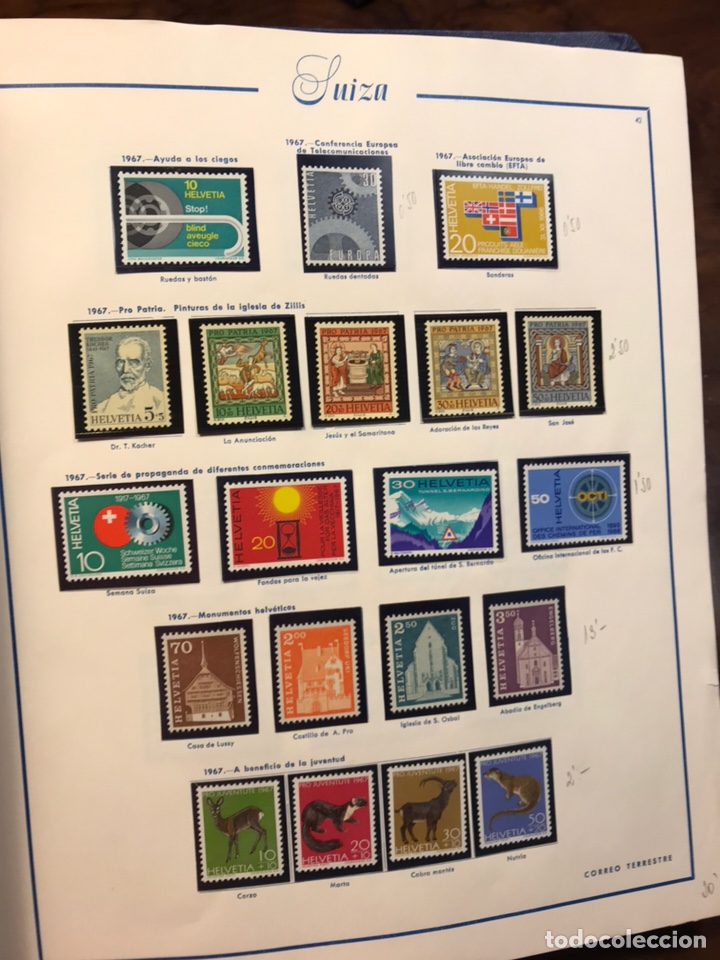 Sellos: COLECCION SELLOS SUIZA - Foto 45