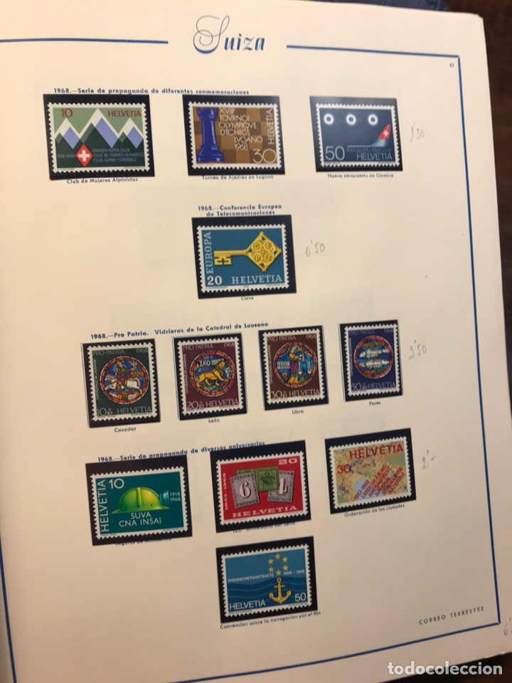 Sellos: COLECCION SELLOS SUIZA - Foto 46