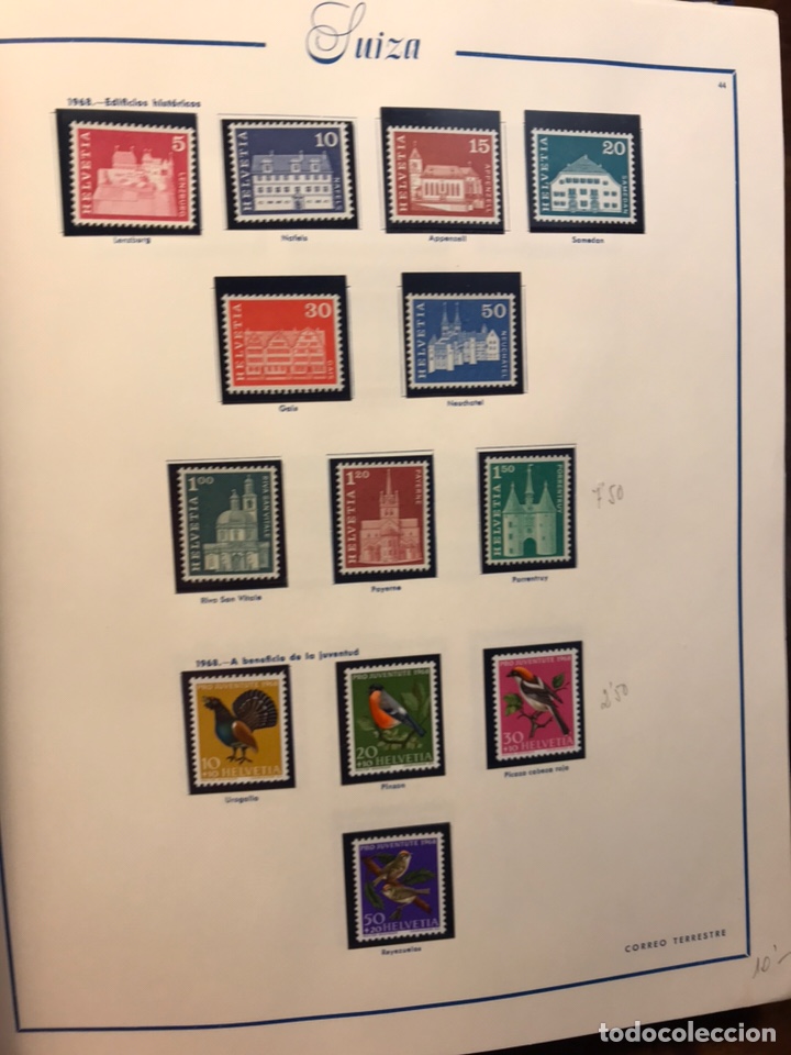 Sellos: COLECCION SELLOS SUIZA - Foto 47