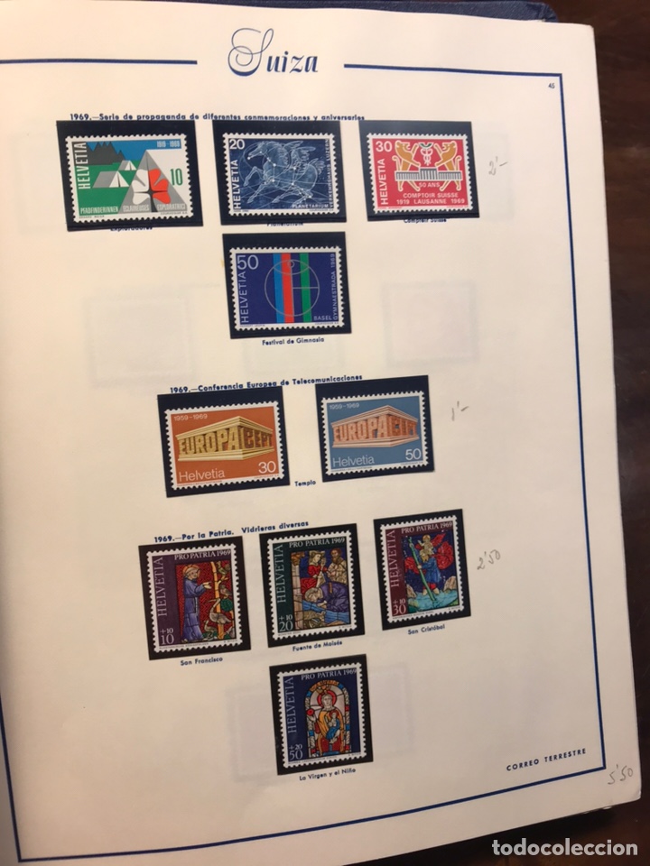 Sellos: COLECCION SELLOS SUIZA - Foto 48