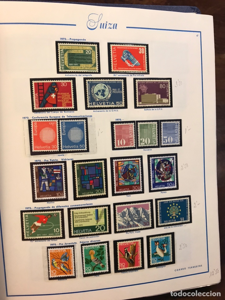 Sellos: COLECCION SELLOS SUIZA - Foto 50