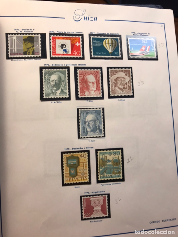 Sellos: COLECCION SELLOS SUIZA - Foto 65
