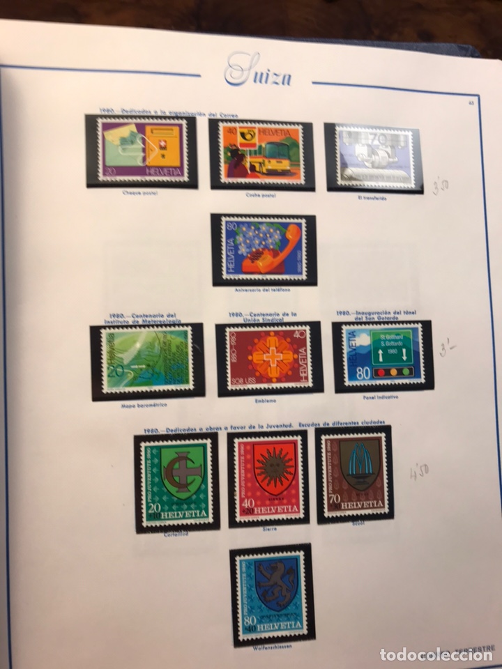 Sellos: COLECCION SELLOS SUIZA - Foto 68