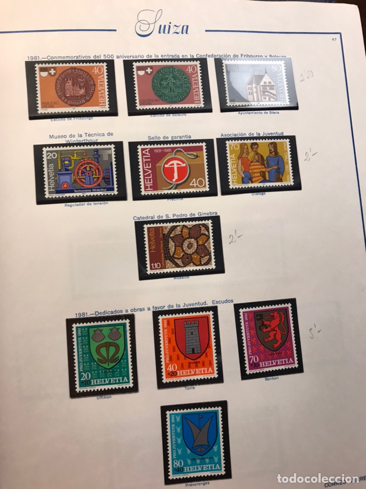 Sellos: COLECCION SELLOS SUIZA - Foto 70