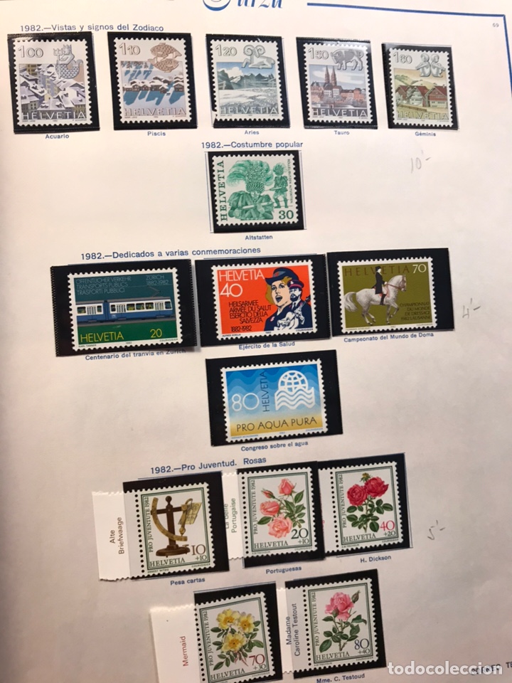 Sellos: COLECCION SELLOS SUIZA - Foto 72