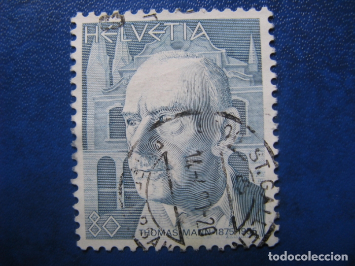 Sellos: suiza, thomas mann - Foto 1