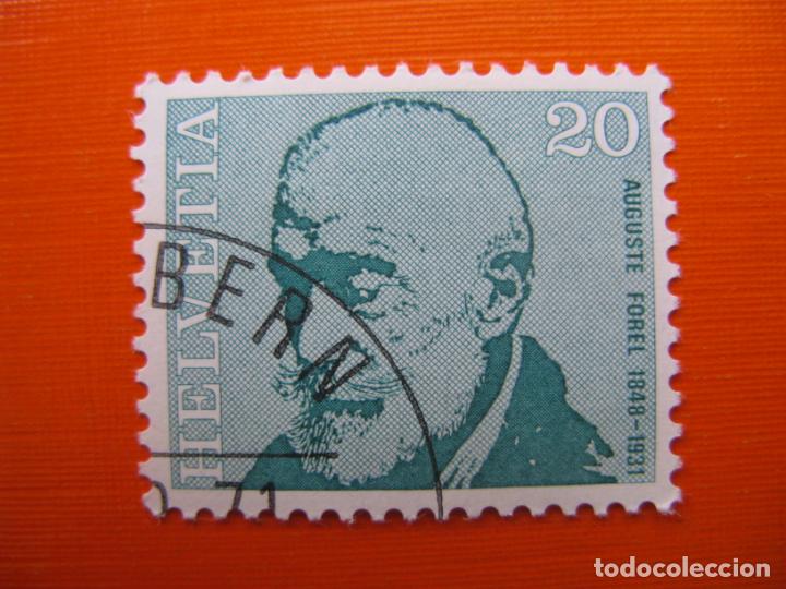 Sellos: -suiza 1971, auguste forel, Yvert 887 - Foto 1