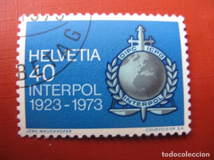 Timbres: -suiza 1973, Yvert 923