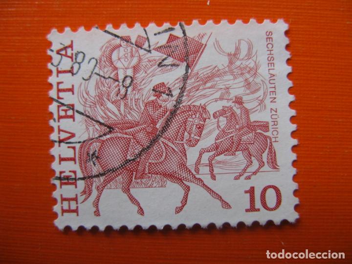 Sellos: -suiza,sello usado - Foto 1