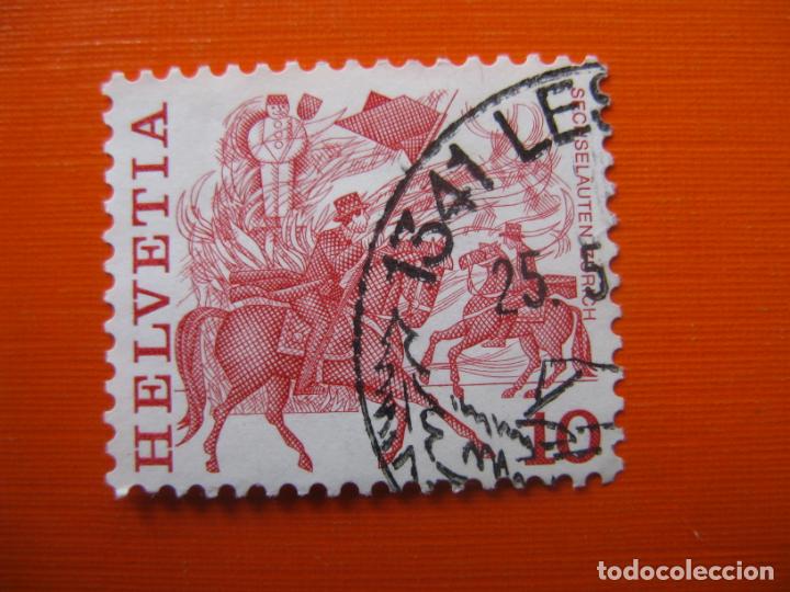 Sellos: -suiza, sello usado - Foto 1