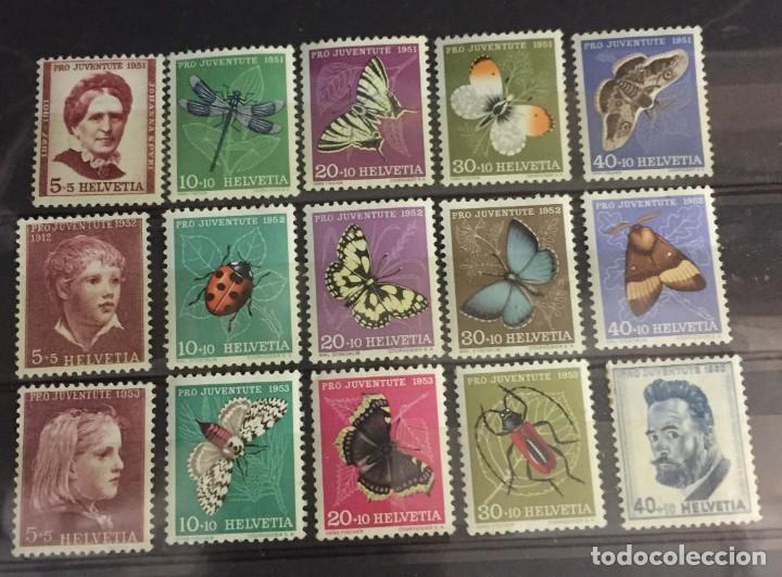 Sellos: Mariposas , pro Juventute - Foto 1