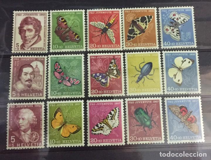 Sellos: Mariposas, - pro Juventute - Foto 1