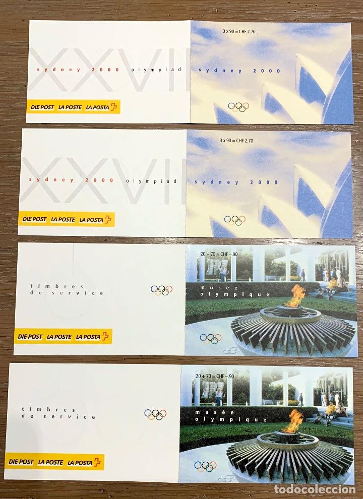 Sellos: SUIZA. 4 CARNETS A&Ntilde;O 2000 - Foto 2