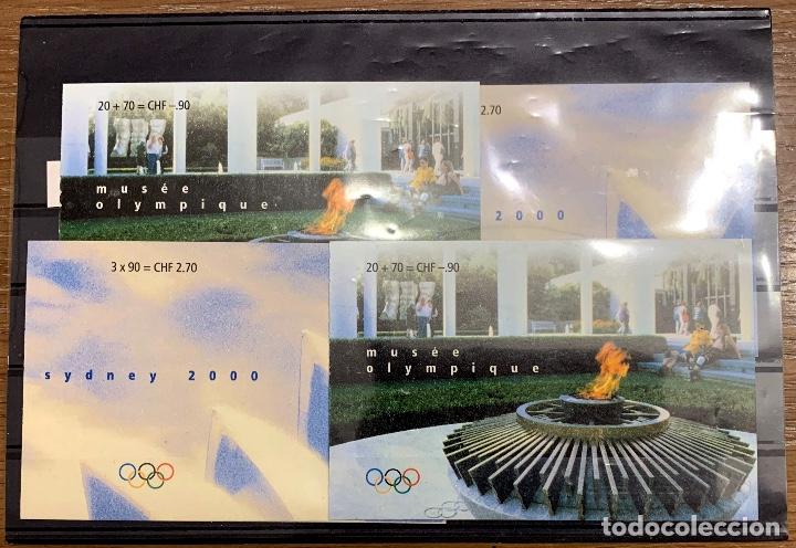Sellos: SUIZA. 4 CARNETS A&Ntilde;O 2000 - Foto 3