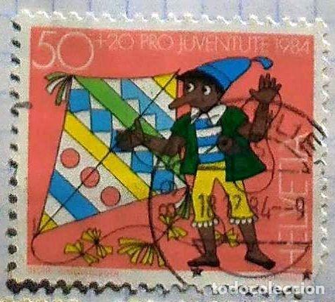 Stamps: SUIZA HELVATIA OFICIOS Y ESCENAS COSTUMBRISTAS PNOCHO CARNAVAL COMETA PRO JUVENTUTE 1984