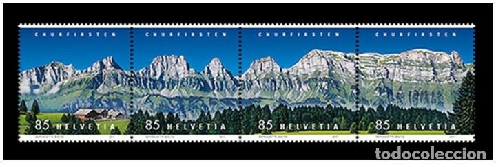Sellos: Switzerland 2017 - Churfirsten Mountain Range - Foto 1