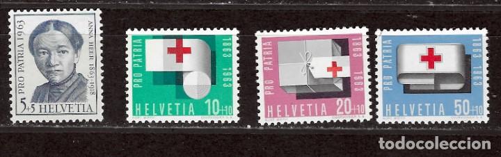 Sellos: SUIZA N&ordm; 711 AL 714(**) - Foto 1