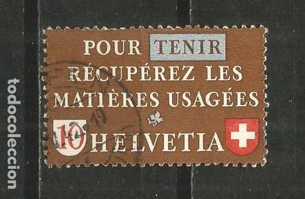 Sellos: SUIZA YVERT NUM. 376 USADO - Foto 1